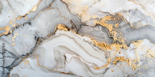white marble background with golden elements