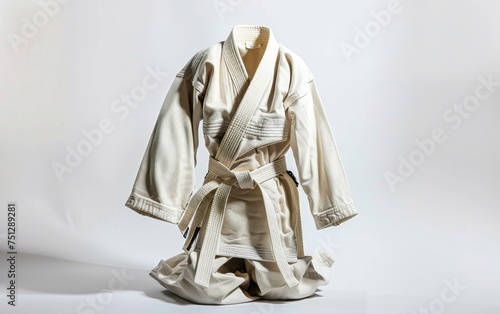 Judo Gi Jacket Chronicles On Transparent Background.