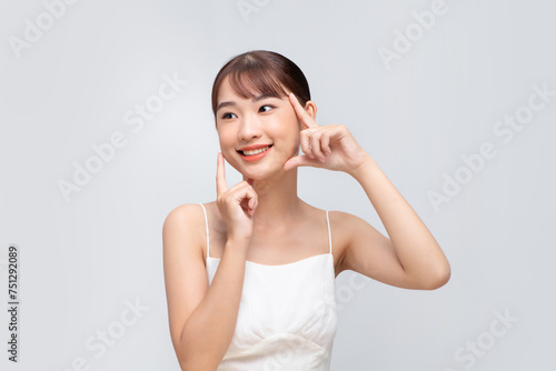 Wallpaper Mural Image of beautiful young Asian woman in the morning Torontodigital.ca