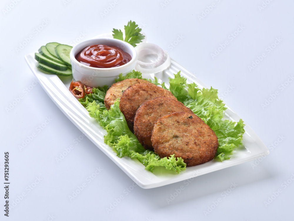 Shami Kabab or Chicken Cutlets Shami Kabab or Chicken Cutlets