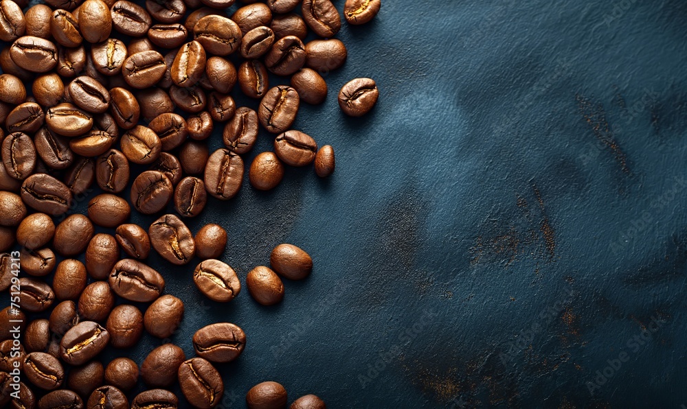 Coffee beans on an abstract background with space for text. Coffee beans on an abstract background with space for text.