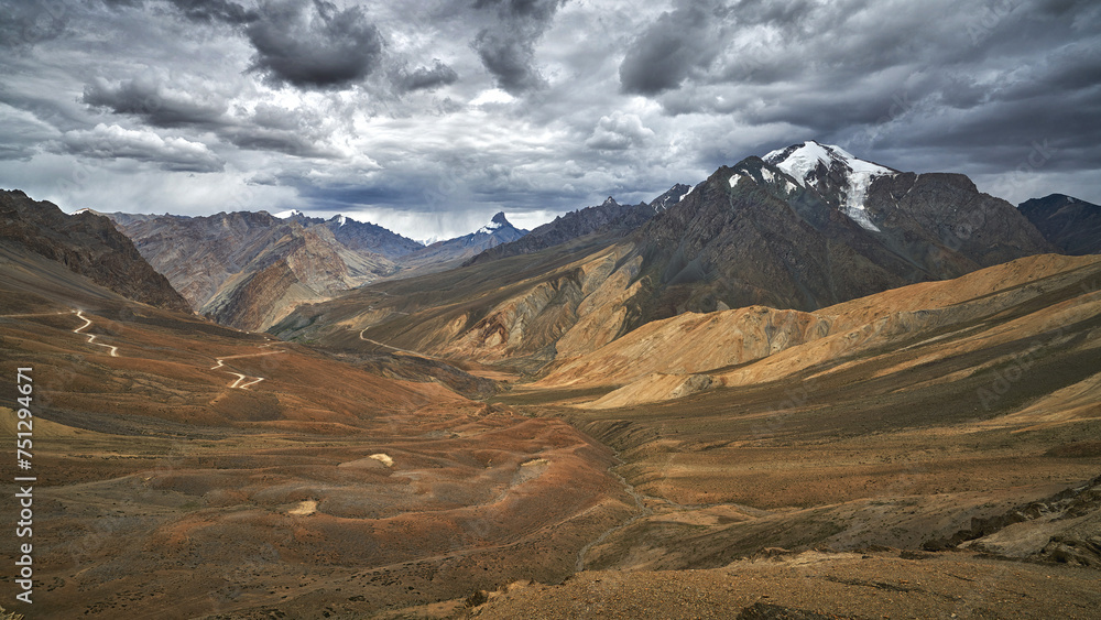 Himalayas at the Sirsir La pass Himalayas at the Sirsir La pass