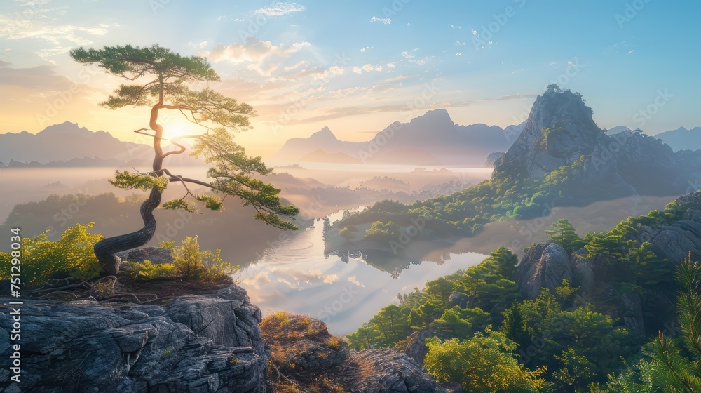 panoramic landscape photography capturing awe-inspiring cliff and natural views