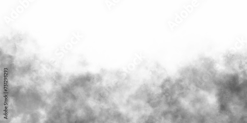 Abstract design with black and white color smoke fog on isolated background. Marble texture background Fog and smoky effect for photos and artworks. 