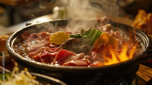 Sukiyaki (Japanese beef hot pot)