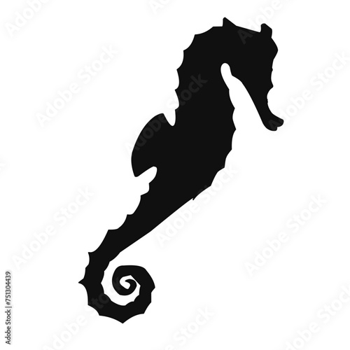 seahorse silhouette