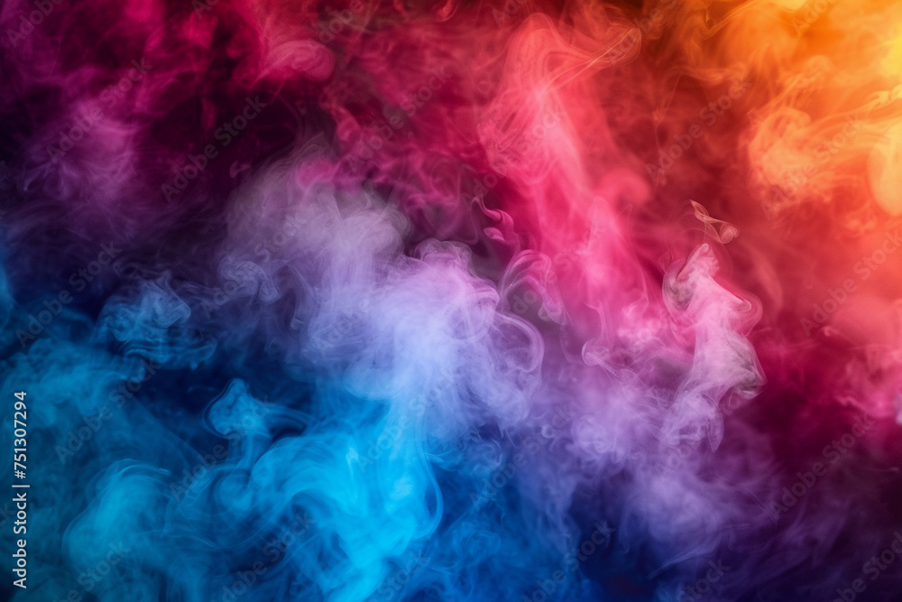 Rainbow smoke10 Rainbow smoke10