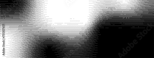 Pixel bitmap texture pattern. Geometric pixel pattern. Abstract bitmap retro design. Vector illustration photo