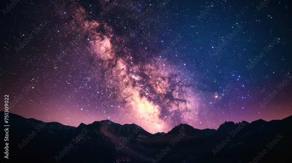 Spectacular photographs of the night sky displaying the Milky Way, an enchanting wonder of the natural world.