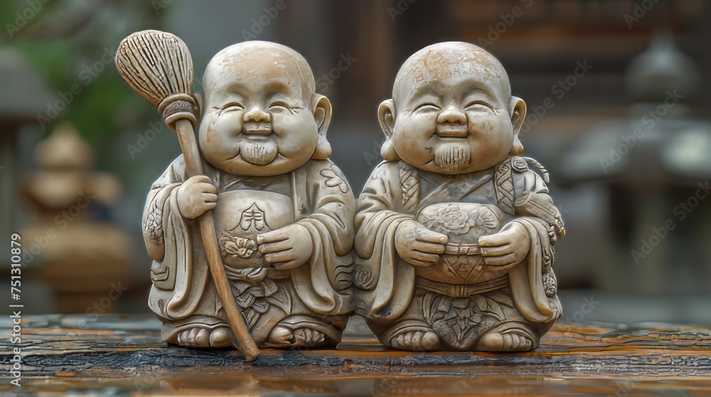 Obraz premium netsuke 