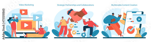 Marketing 5.0 set. Video content as a marketing driver