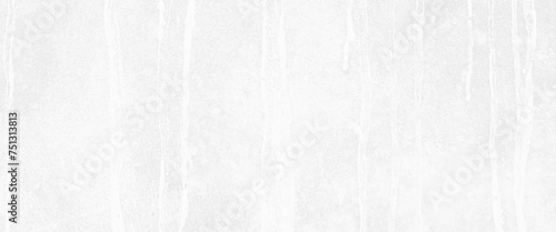 Vector water stain on white concrete wall texture background.