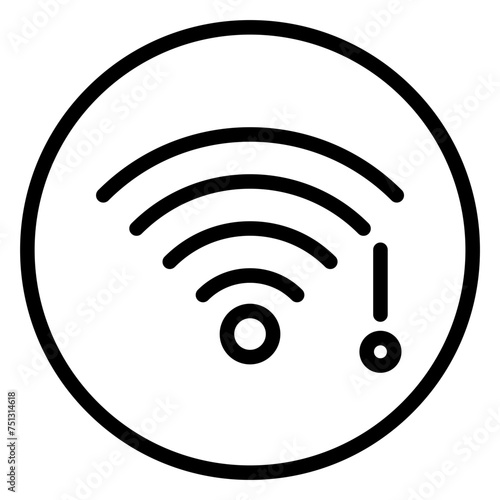 Offline icon vector image. Can be used for Web Store.