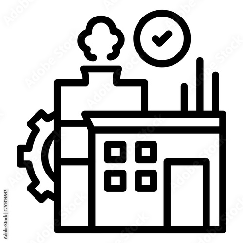Manufacturer Warranty icon vector image. Can be used for Web Store.