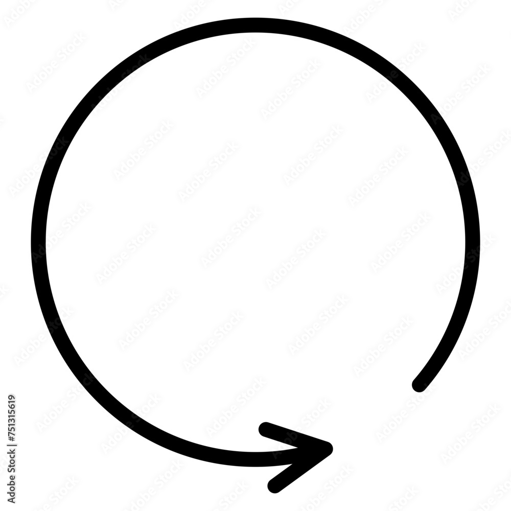 Rotation Arrow icon vector image. Can be used for Augmented Reality. Rotation Arrow icon vector image. Can be used for Augmented Reality.
