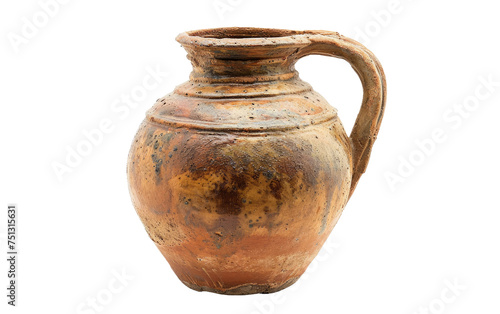 Olden Flask isolated on transparent Background
