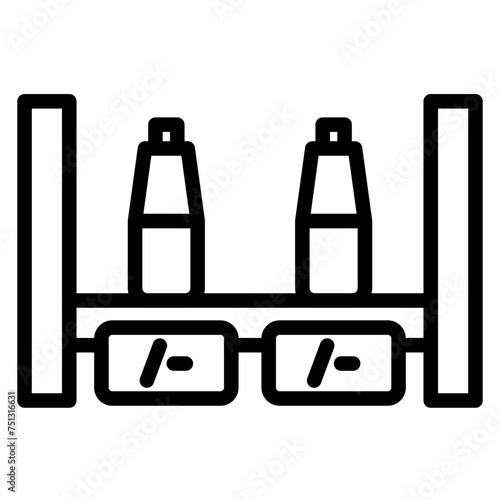 Electronic Shelf Labeling icon vector image. Can be used for Merchandising.