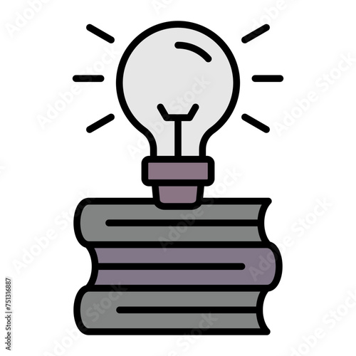   Knowledge line filled icon
