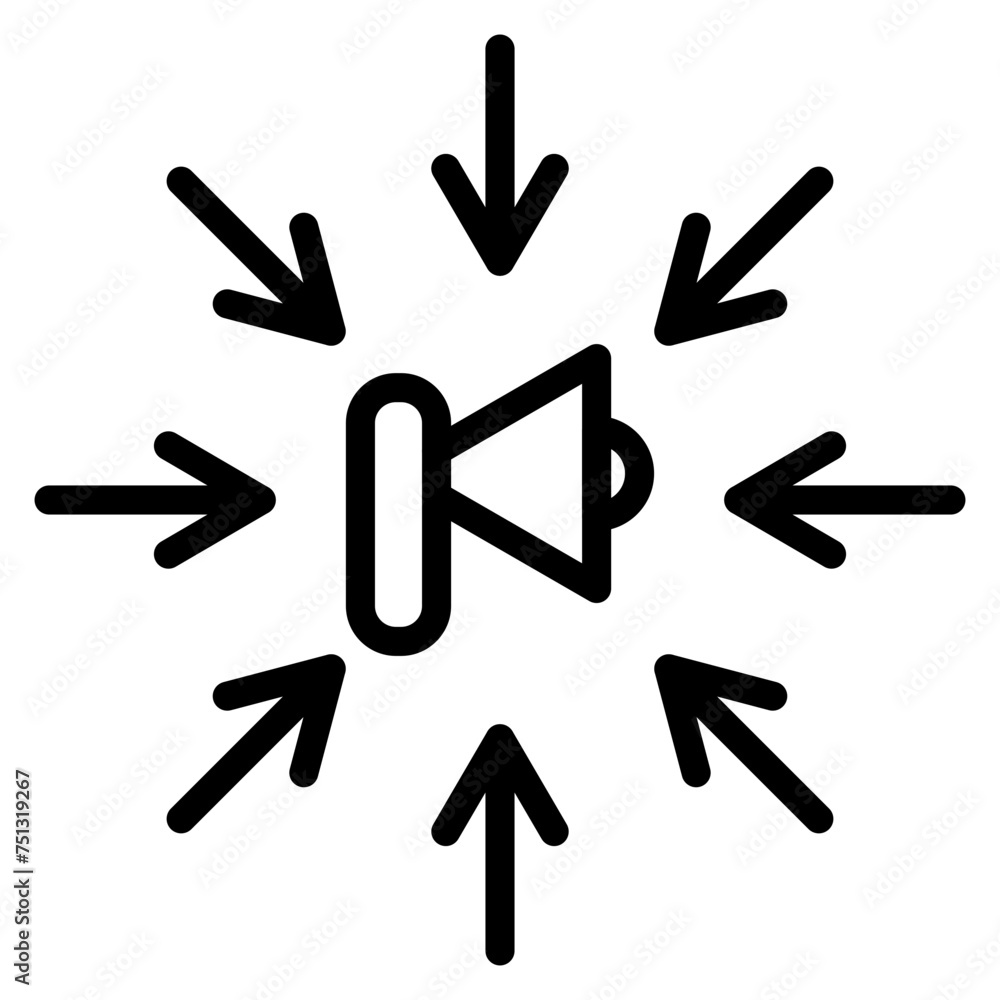Advertising Impact icon vector image. Can be used for Survey. Advertising Impact icon vector image. Can be used for Survey.