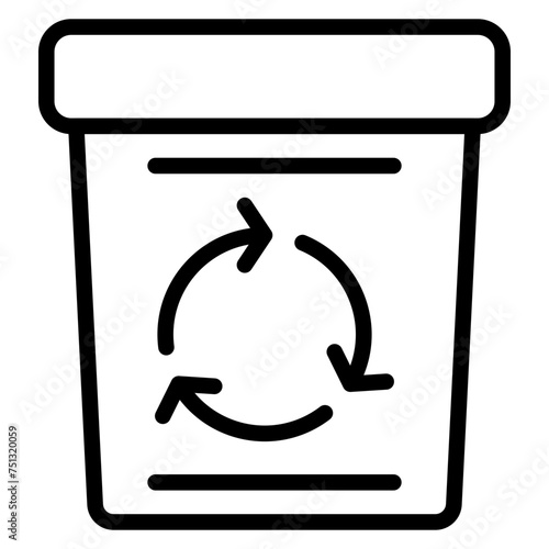 Powder Recycling icon vector image. Can be used for Additive Maufacturing. photo