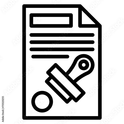 Permissions icon vector image. Can be used for Business Onboarding.