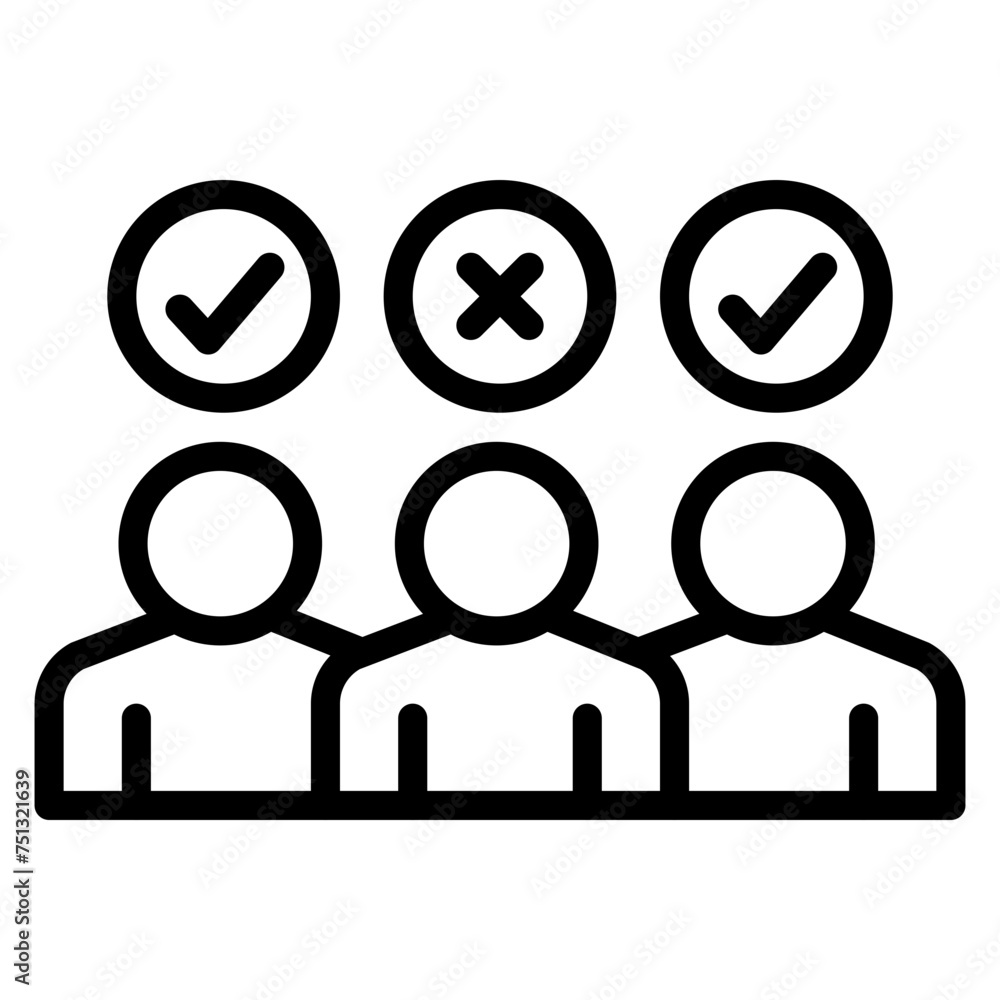 Discrimination icon vector image. Can be used for Bullying in Society. Discrimination icon vector image. Can be used for Bullying in Society.
