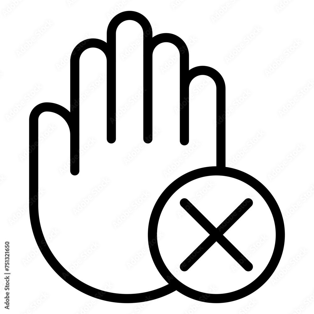 Exclusion icon vector image. Can be used for Bullying in Society. Exclusion icon vector image. Can be used for Bullying in Society.