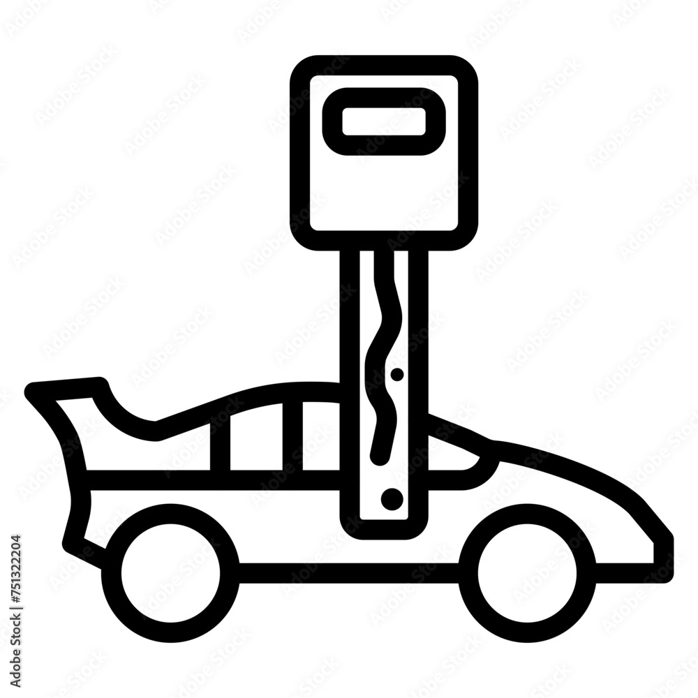 Automotive locksmith icon vector image. Can be used for Locksmith. Automotive locksmith icon vector image. Can be used for Locksmith.