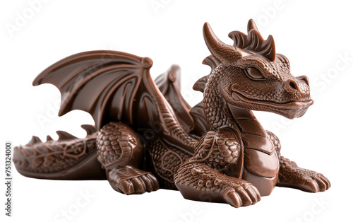 Dragon's Chocolate isolated on transparent Background © Sehar