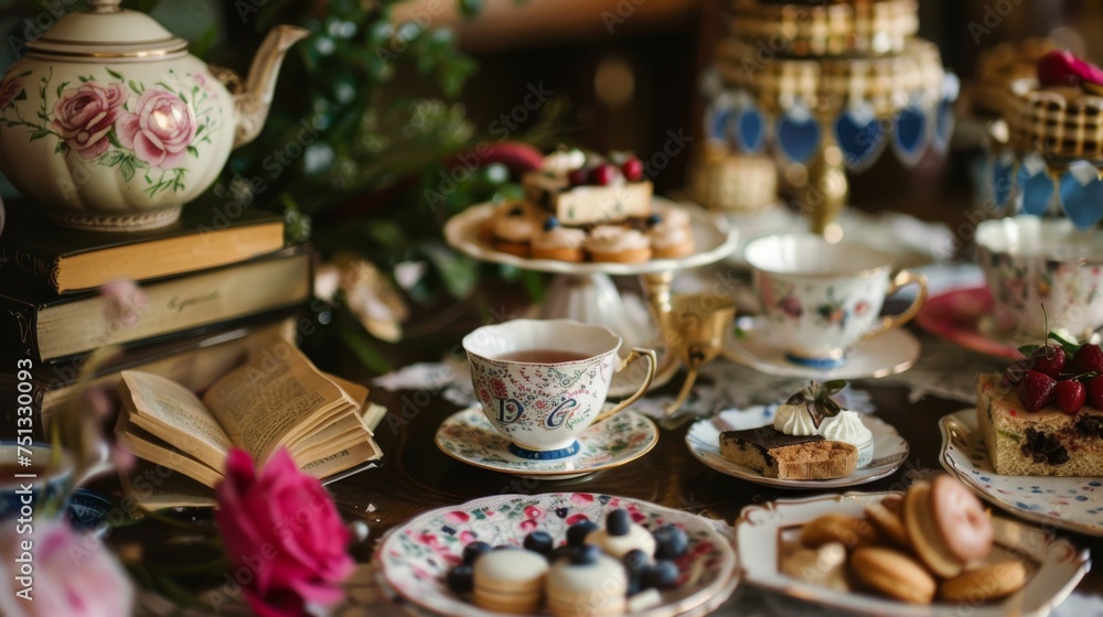 Literary Elegance Tea Affair