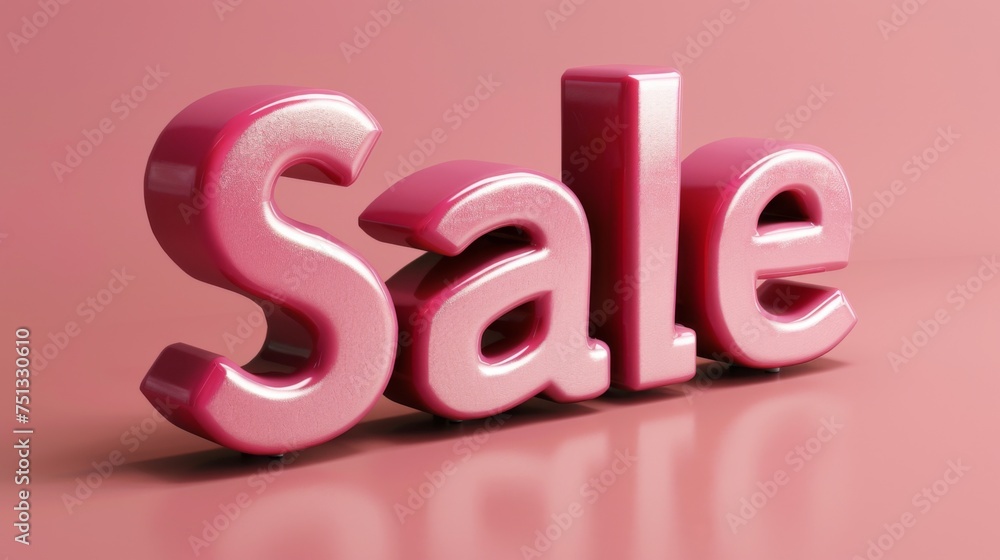 An Isolated 3d render typography saying An Isolated 3d render typography saying