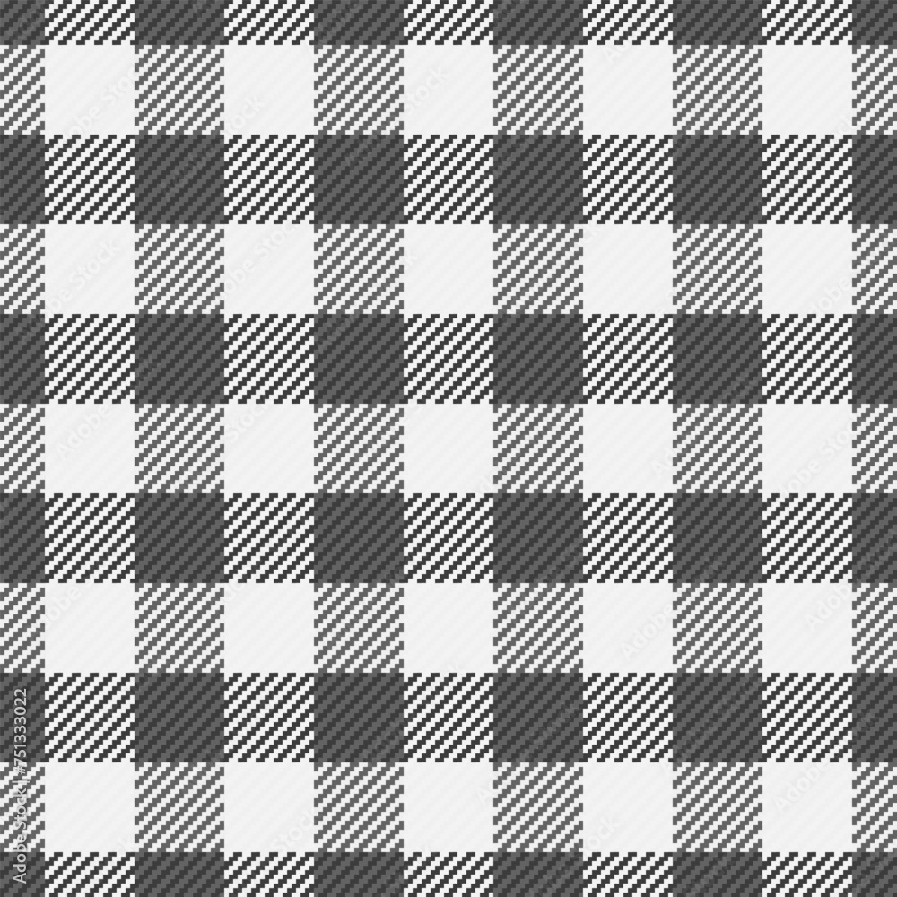 Warm vector fabric textile, holiday texture tartan background. Minimalist plaid seamless pattern check in white and grey colors. Warm vector fabric textile, holiday texture tartan background. Minimalist plaid seamless pattern check in white and grey colors.