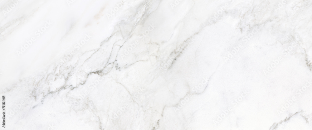 Soft veined marble on a white background