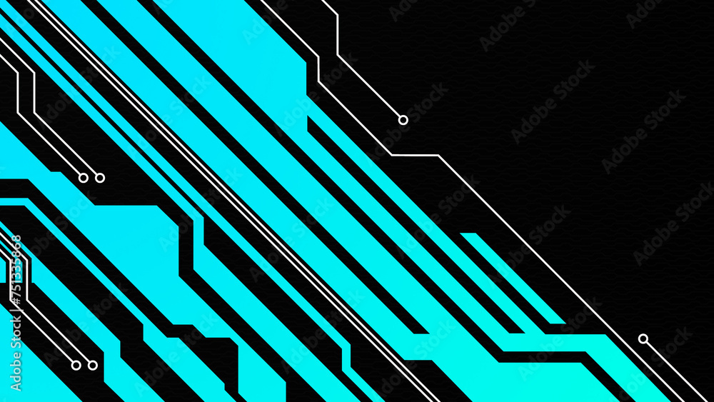 Abstract geometrical cyber tech metaverse digital web 3 horizontal dark banner design template blank with place for text . Geometrical cyan blue neon sci fi cyberpunk shapes interface hud hui Abstract geometrical cyber tech metaverse digital web 3 horizontal dark banner design template blank with place for text . Geometrical cyan blue neon sci fi cyberpunk shapes interface hud hui