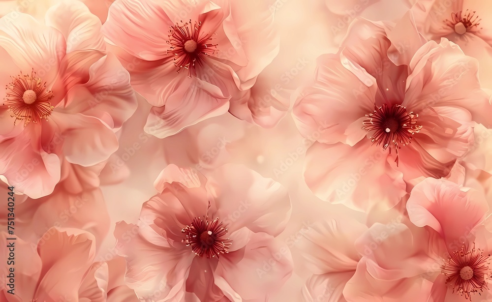 Fototapeta premium Luxury premium background design with realistic beige colors. Creative horizontal template for banner, premium invitation, prestigious gift certificate. Nature Concept.