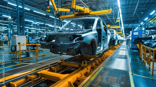 automobile assembly industry.modern
