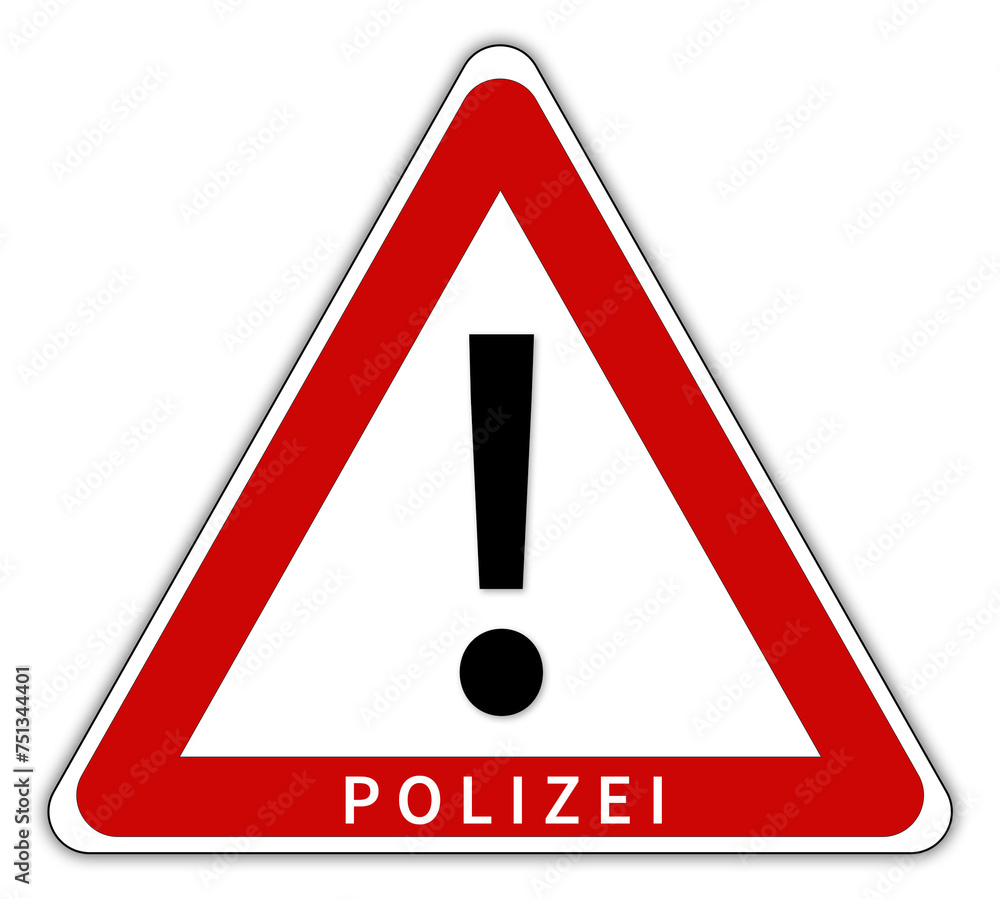 Polizei Kontrolle Tuning Schild Polizei Kontrolle Tuning Schild