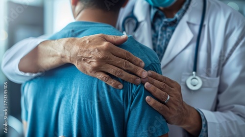 Healing Touch: Doctor Comforting Patient