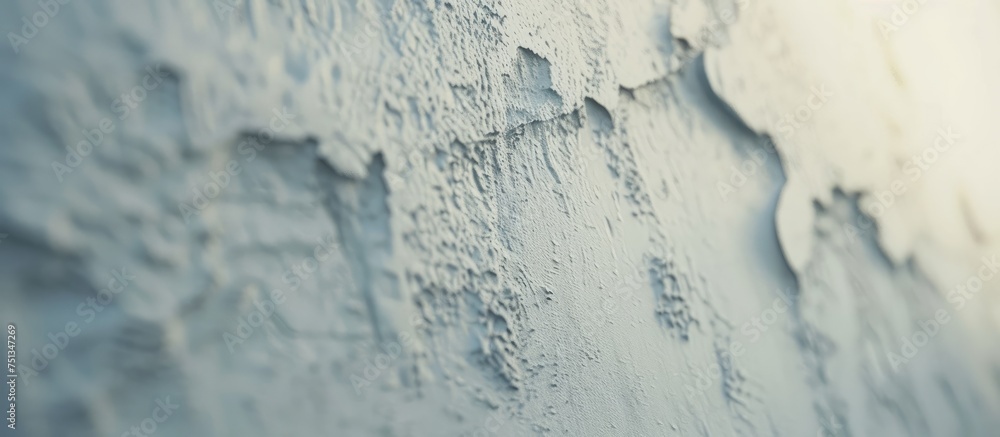 This close-up shot captures a wall coated in a layer of ice, highlighting the intricate details and textures of the frozen surface. This close-up shot captures a wall coated in a layer of ice, highlighting the intricate details and textures of the frozen surface.