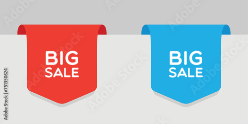 Big Sale Hanging Ribbon Label