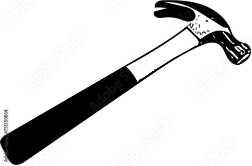 hammer isolated on white