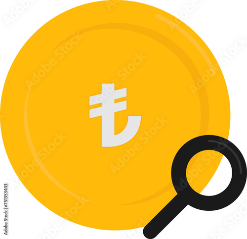 Searching Turkish Lira Currency