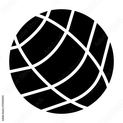 Ball glyph icon