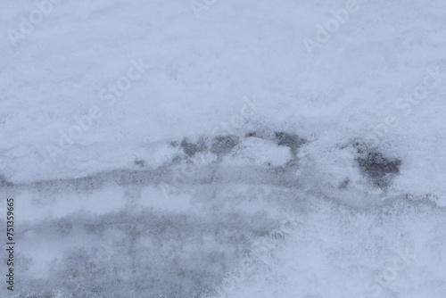 Snow and ice texture