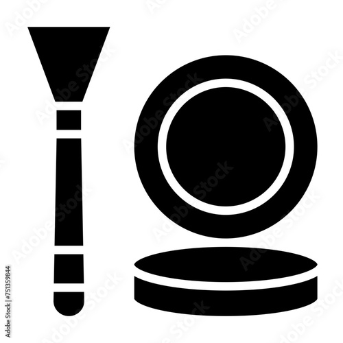 Powder glyph icon