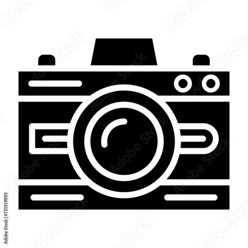 Camera glyph icon