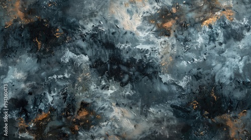 Dark grey abstract rough texture background © Nia