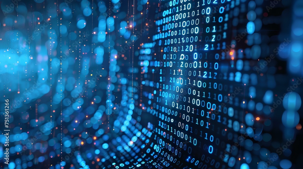 digital web net, Binary code, matrix, connection network, virtual reality. generative AI digital web net, Binary code, matrix, connection network, virtual reality. generative AI