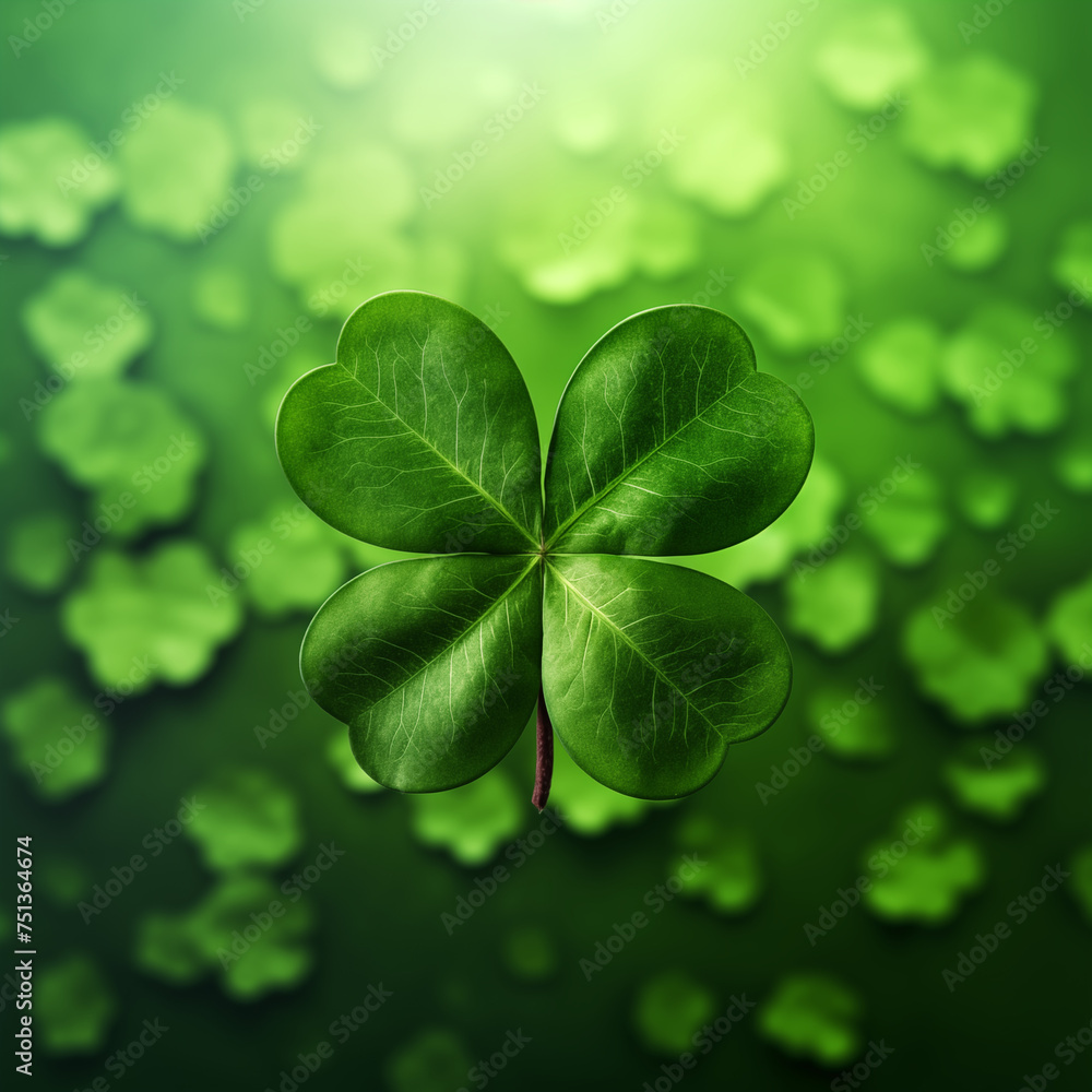 Four-leaf clovers
Four-leaf clovers