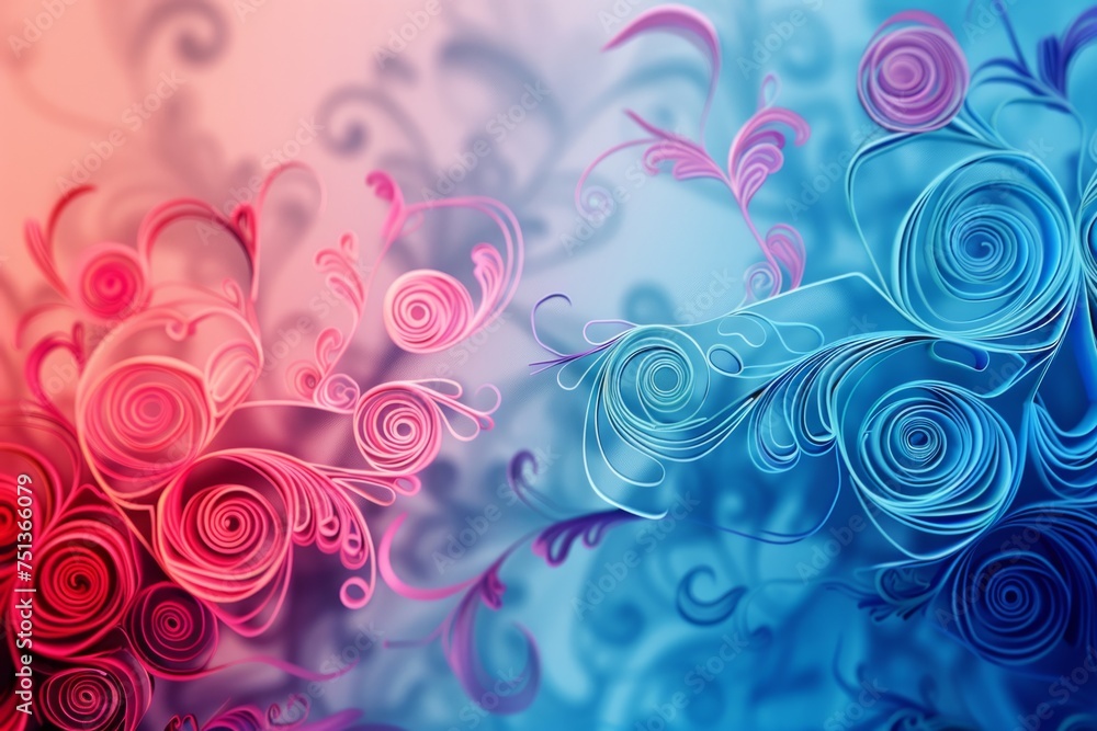 Abstract background for International Tatting Day Abstract background for International Tatting Day